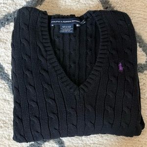 Ralph Lauren Cable Knit Sweater - XS